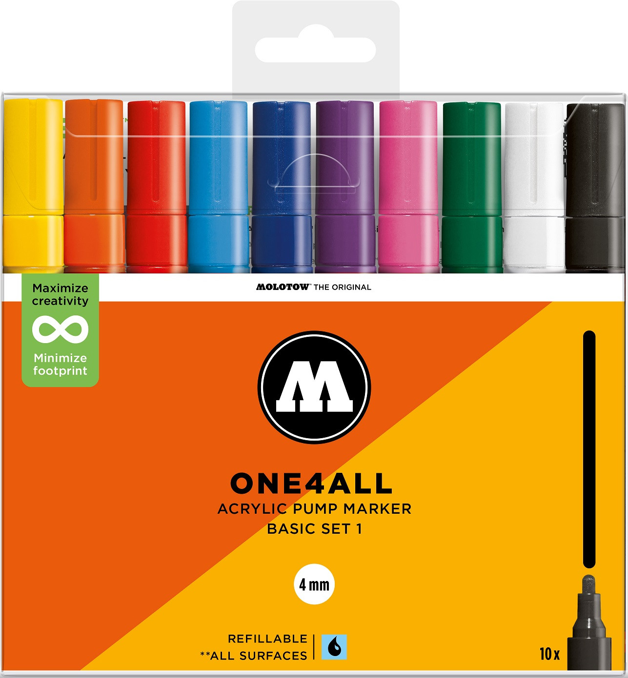 ONE4ALL™ 227HS 4mm 10x - Basic-Set 1 - Clearbox