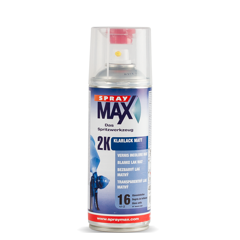 SprayMax dvousložkový 2K clear coat lak matný 400ml