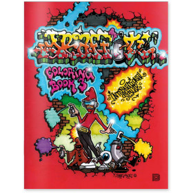 Graffiti Coloring Book 3 – International Styles omalovánky