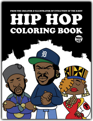 Hip-Hop Coloring book omalovánky